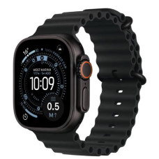 Apple Watch Ultra 3 GPS + Cellular 49mm Black Titanium Case with Black Ocean Band (MF0J4)